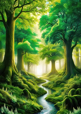 Enchanted Forest Stream