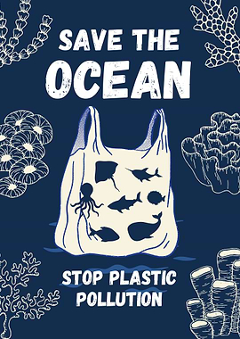Save the Ocean Poster