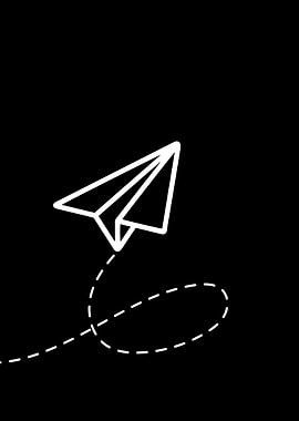 Paper Airplane Flight Path