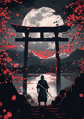 Samurai Under Moonlight