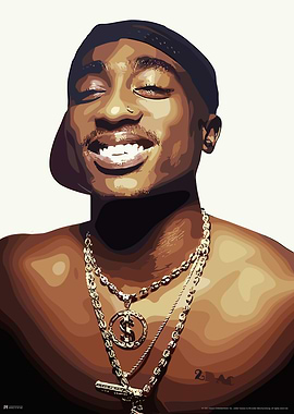 Tupac Shakur Portrait