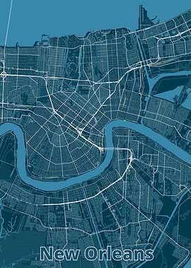 New Orleans City Map