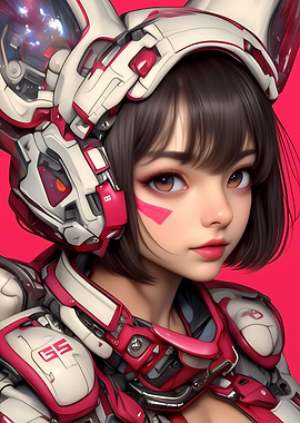 Cyberpunk Anime Girl