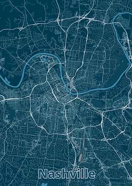 Nashville City Map