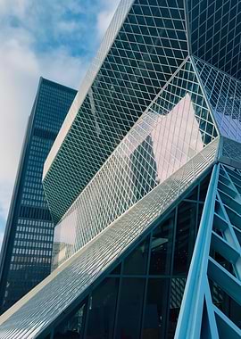 Modern Glass Building