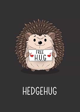 Free Hug Hedgehog