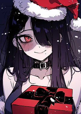 Christmas Anime Girl