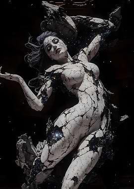 Cosmic Woman Sculpture