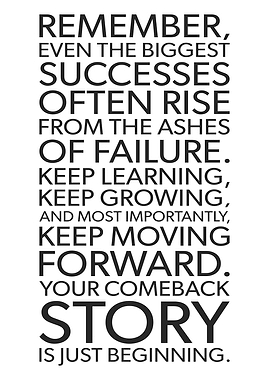 Comeback Story Quote
