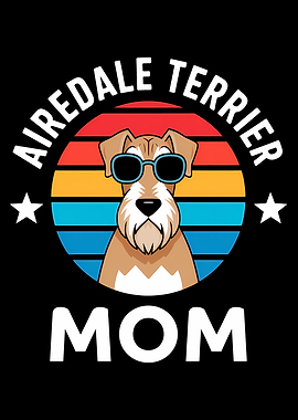 Airedale Terrier Mom