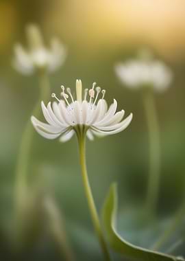 White Flower Macro