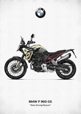 BMW F 900 GS Motorcycle