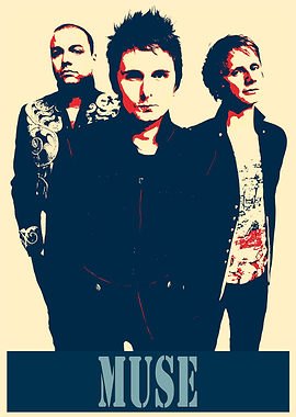 Muse Band Poster