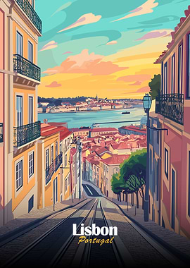 Lisbon Cityscape