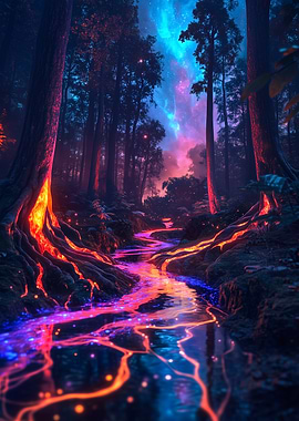 Magical Forest Stream