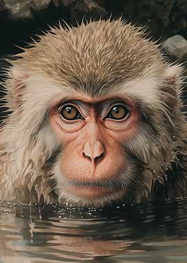 Monkey Portrait