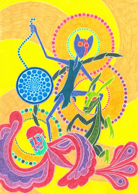 Psychedelic Creature Art