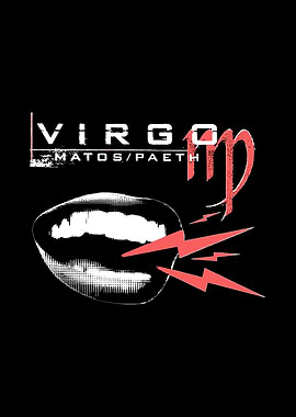 Virgo Zodiac Sign Graphic