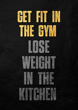 Gym & Kitchen Motivation