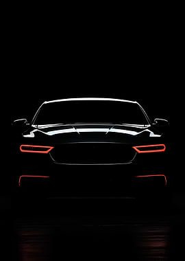 Black Car Silhouette