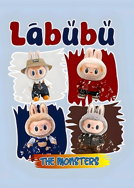 Lábübü The Monsters Plush Toys