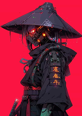 Cyberpunk Samurai
