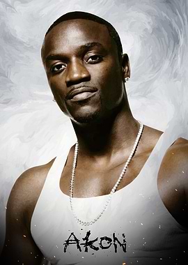 Akon Portrait Art