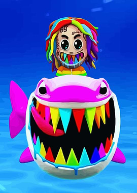 Tekashi 6ix9ine Shark