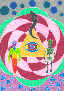 All-Seeing Eye and Figures