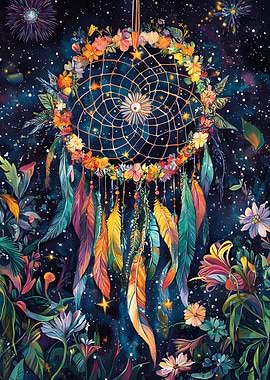 Dreamcatcher of the Cosmos Art