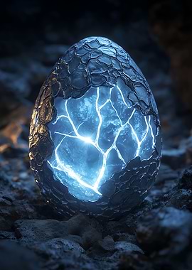 Glowing Dragon Egg