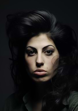 Amy Winehouse portrait