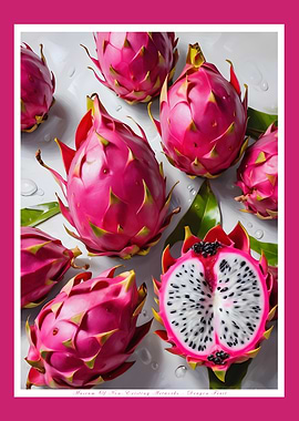 Dragon Fruit Still Life