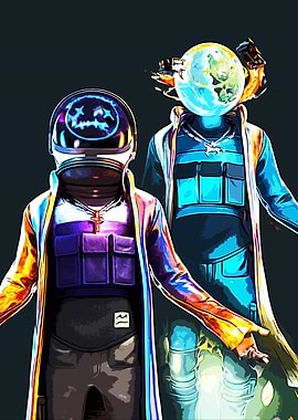 Astronaut & Earth Skin