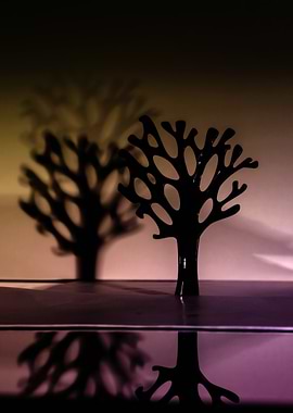 Black Tree Silhouette