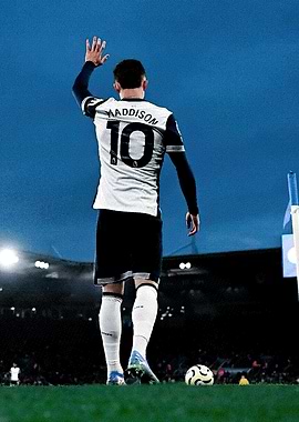 Soccer Player Acknowledging Fans