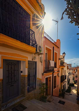 Sunny Spanish Street