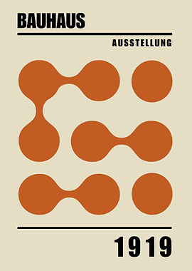 Bauhaus 1919 Poster