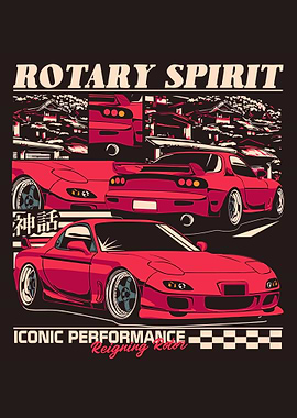 Rotary Spirit Car Design