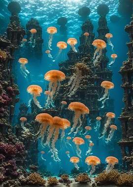 Underwater Jellyfish Sanctuary
