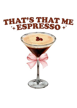 That's That Me Espresso Martini