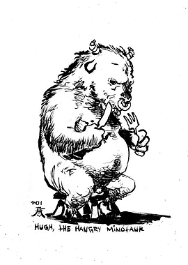 Hugh the Hangry Minotaur