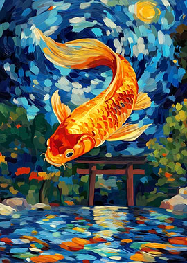 Koi Fish Painting