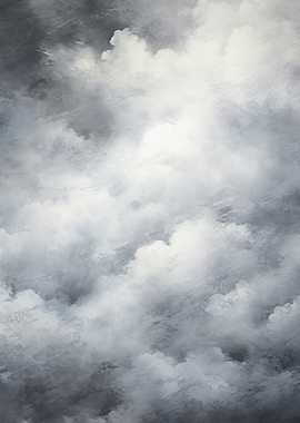 Abstract Cloud Painting