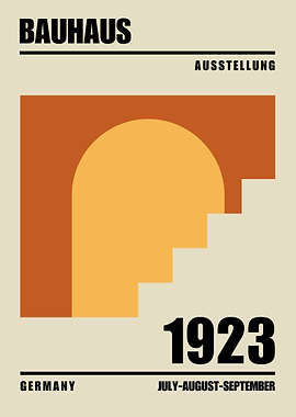 Bauhaus Exhibition Poster
