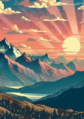 Mountain Sunset