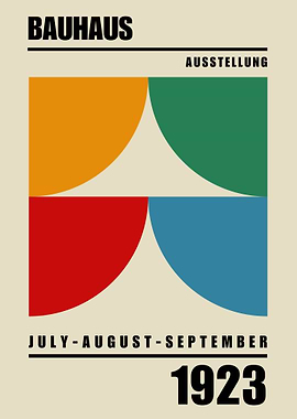 Bauhaus Exhibition Poster