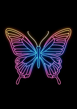 Neon Butterfly