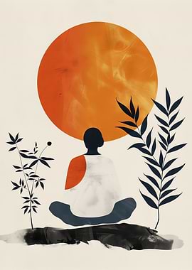 Silhouette Meditation