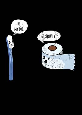 Toothbrush and Toilet Paper